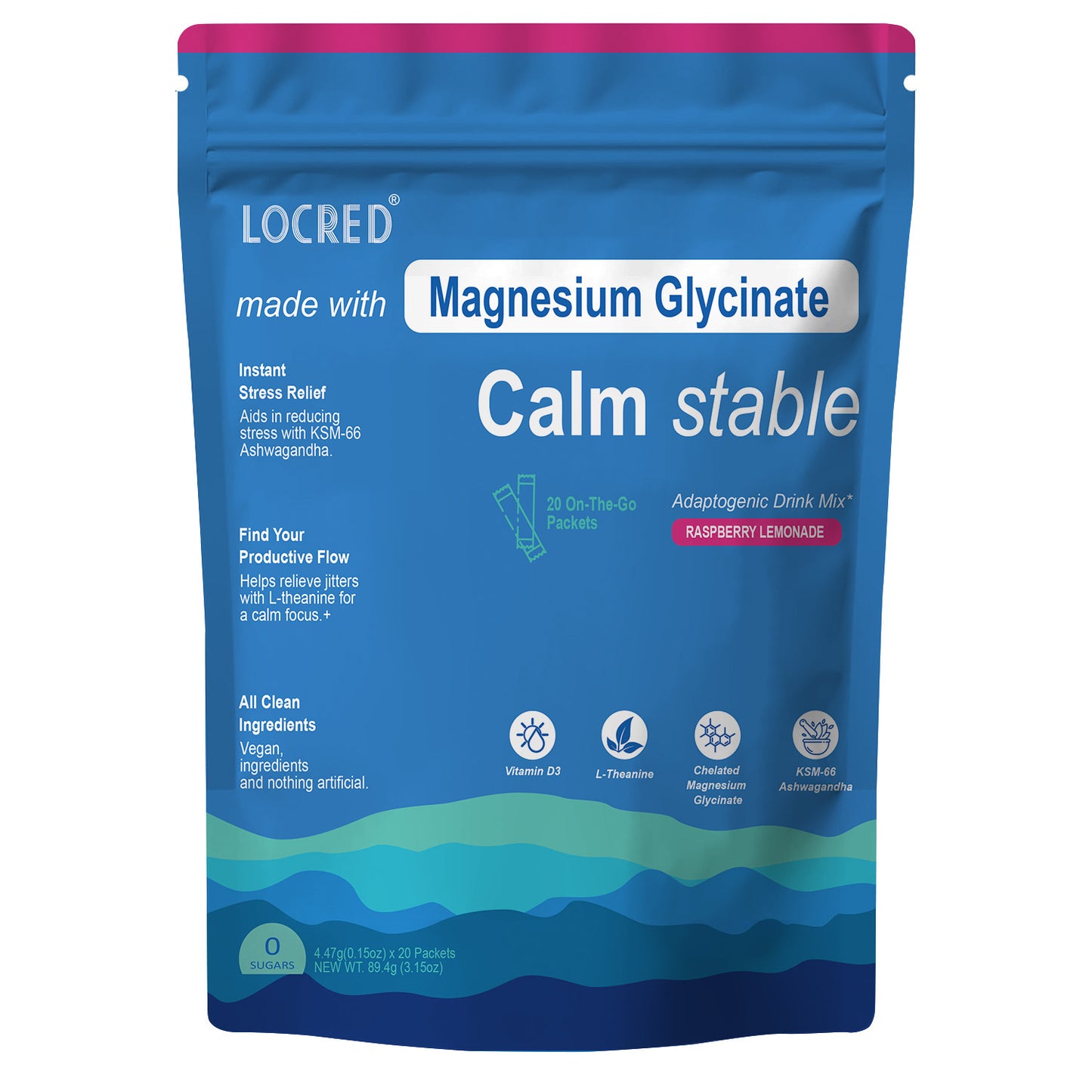 Magnesium Glycinate Powder – Instant Stress Relief & Calm Balance