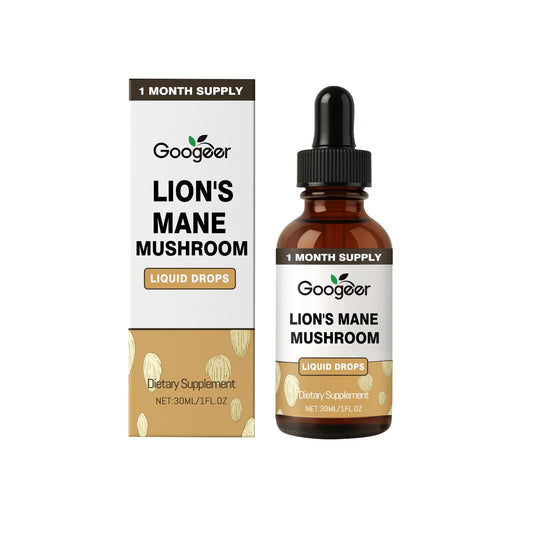 Lion’s Mane Mushroom Liquid Drops – Focus, Memory & Clarity