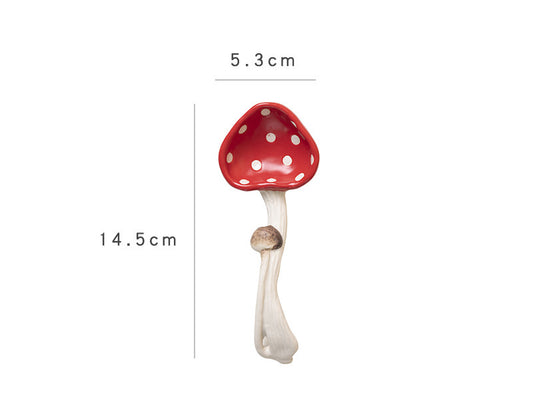 Ceramic Mushroom Spoon – Whimsical & Durable