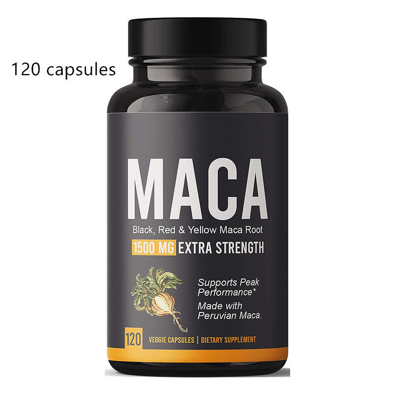 Maca Root Capsules (Black, Red & Yellow) –  Capsules