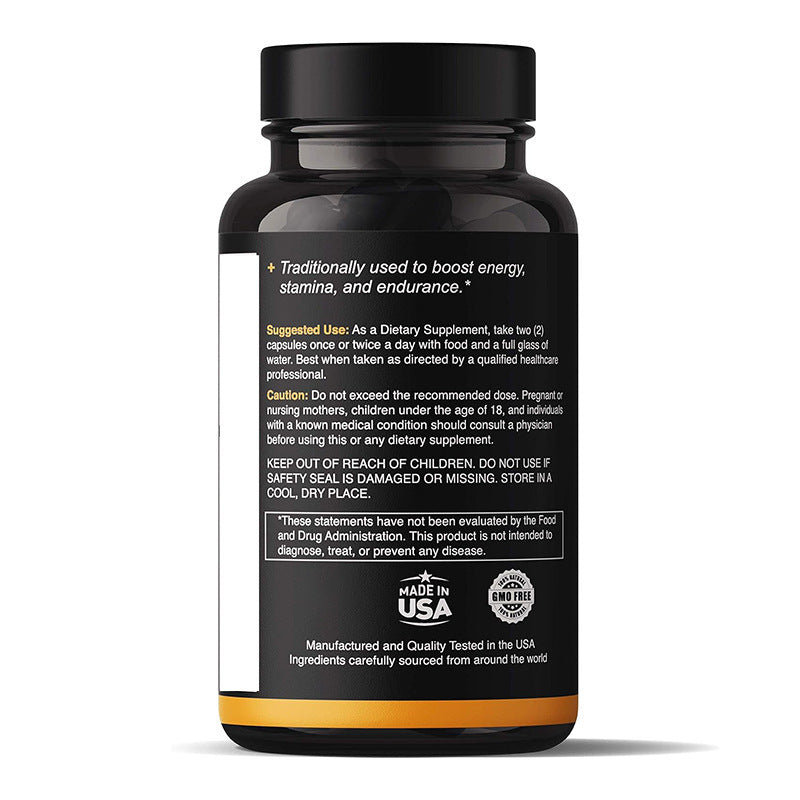 Maca Root Capsules (Black, Red & Yellow) –  Capsules