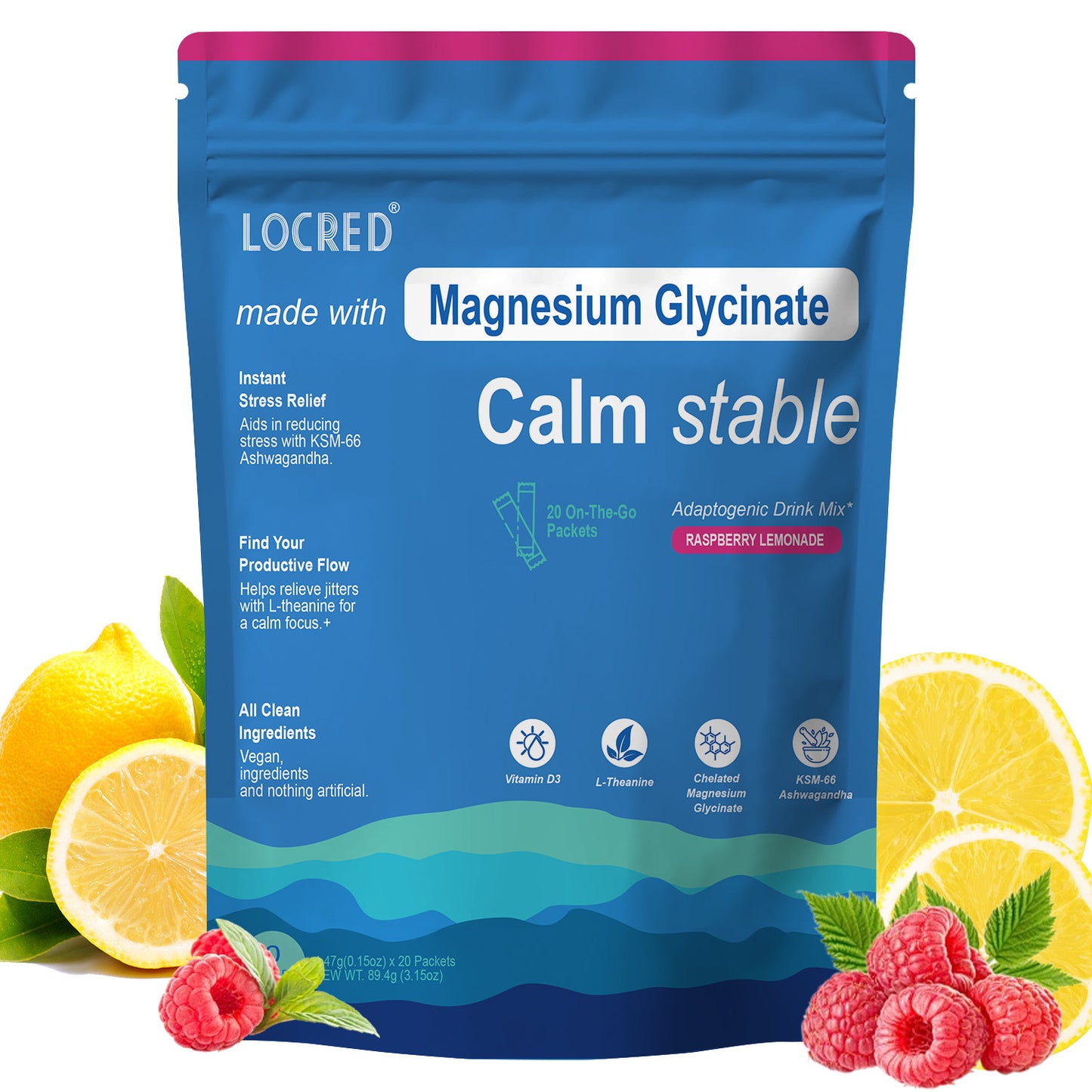 Magnesium Glycinate Powder – Instant Stress Relief & Calm Balance