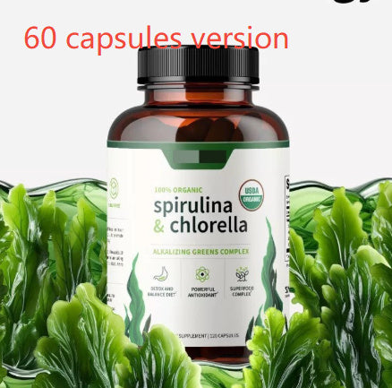 Spirulina + Chlorella Capsules