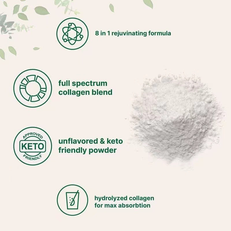 Multi Collagen Peptides Powder – Skin, Hair, Nails, Joints & Gut Support